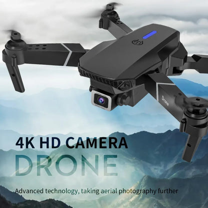 Drone with Dual 4K Camera for Adults | WiFi FPV RC Quadcopter with 2 Batteries | Live Video, Altitude Hold, 360° Flip, Headless Mode, One Key Takeoff & Carry Case for Kids and Adults. A3